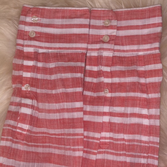 J.Crew Salmon Striped Collared Shirt - Picture 6 of 10